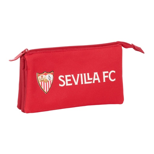 Triple Carry-all Sevilla Fútbol Club Red 22 x 12 x 3 cm