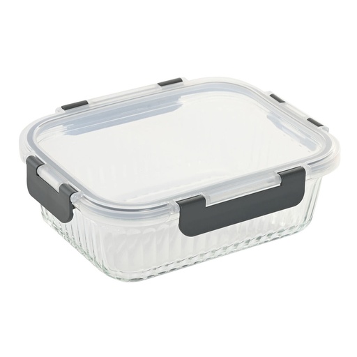 Lunch box Home ESPRIT Transparent polypropylene Borosilicate Glass 1,5 L