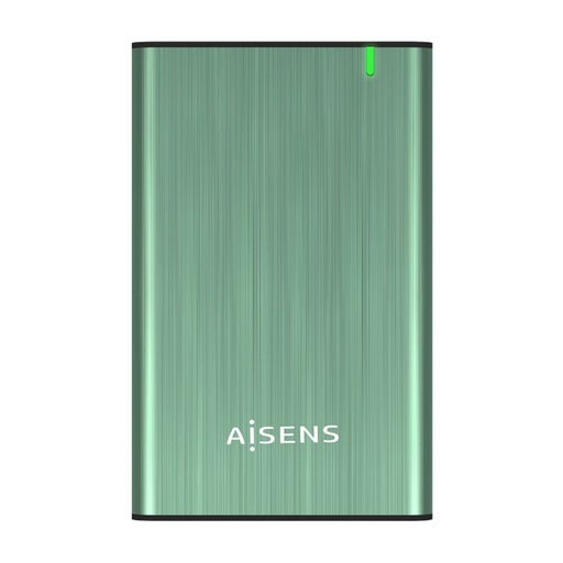 Funda Disco Duro Aisens ASE-2525SGN Verde 2,5"