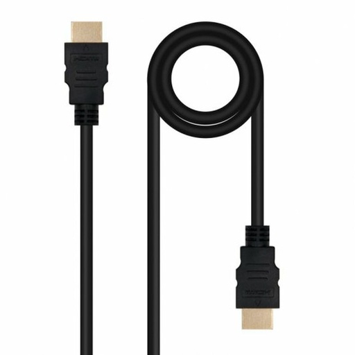 Cable HDMI NANOCABLE 10.15.3810 Negro 10 m