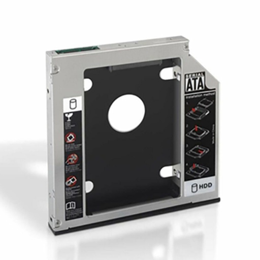 Adaptador Metálico para 2 Discos Duros (3.5"/8,89 cm) NANOCABLE 10.99.0002