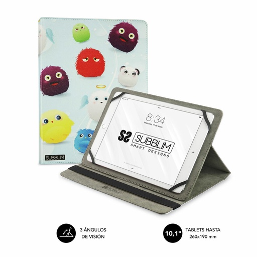 Tablet cover Subblim SUB-CUT-4TC001 Multicolour Printed