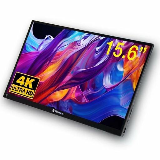 Monitor con Pantalla Táctil Verbatim PMT-15-4K 4K Ultra HD 15"
