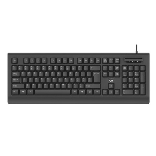 Teclado Ewent EW3286 Negro Qwerty Español QWERTY