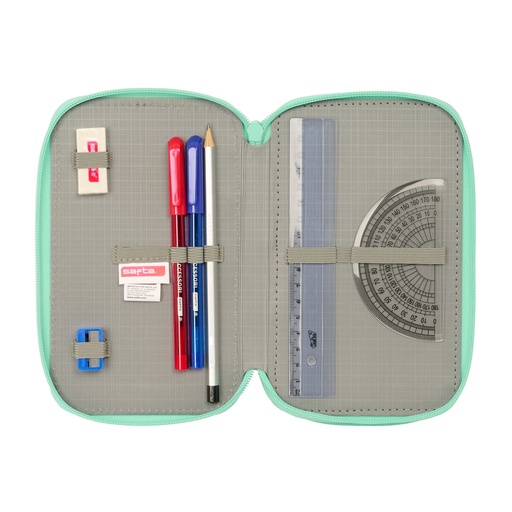 Holdall Safta Cuore Mint 12,5 x 19,5 x 5,5 cm 37 Pieces