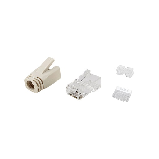 Conector RJ45 Categoría 6 UTP Equip 121176 Transparente 100 Unidades