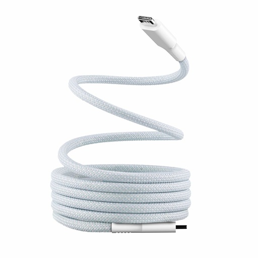 USB-C to USB-C Cable T'NB TCPDMAGBL 1,5 m Blue White