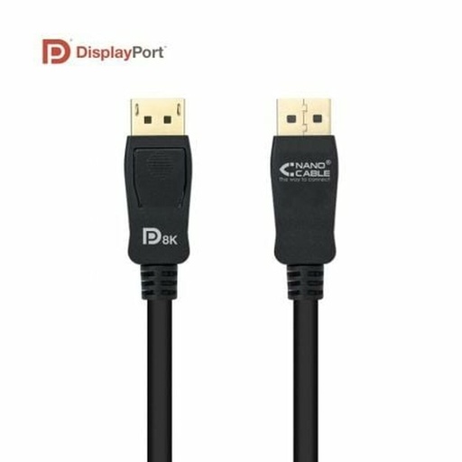 Cable DisplayPort NANOCABLE 10.15.2503 Negro 3 m