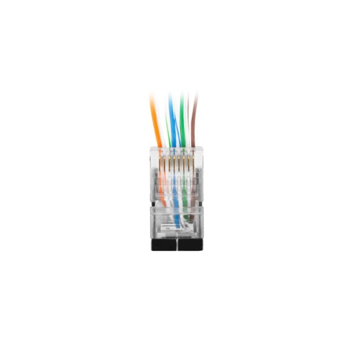 Conector RJ45 Lanberg PLS-6020EZ Transparente 20 Unidades