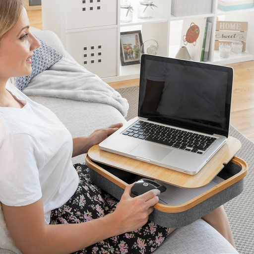 Portable Laptop Desk with Storage Tray Larage InnovaGoods (Refurbished A)