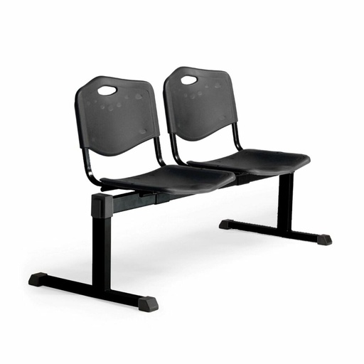 Waiting Bench Cenizate Piqueras y Crespo B2PINE Black