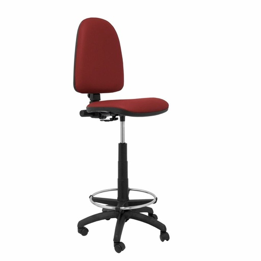 Stool Ayna  Piqueras y Crespo CPSPGRA Maroon PVC Imitation leather