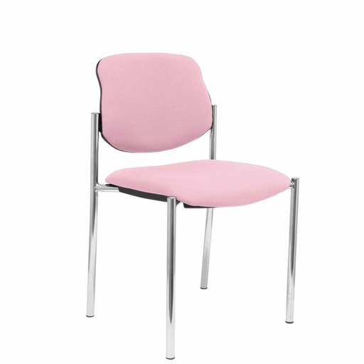 Reception Chair Villalgordo Piqueras y Crespo BALI710 Pink Imitation leather