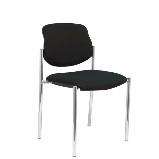 Silla de Recepción Villalgordo Piqueras y Crespo BALI840 Negro Símil Piel