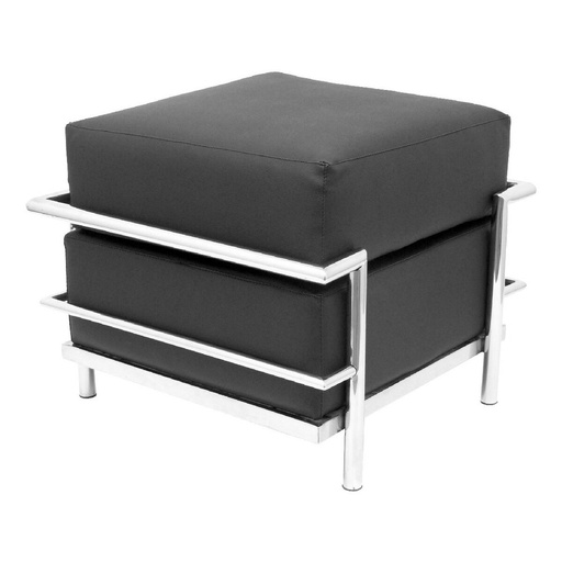 Footrest Piqueras y Crespo 57PSPNE Black Imitation leather