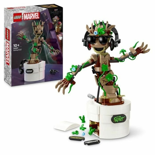 Juego de Construcción Marvel El Baile de Baby Groot Lego 76297