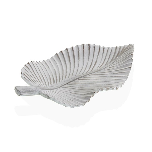 Centro de Mesa Versa Blanco Madera MDF 20 x 5 x 35 cm