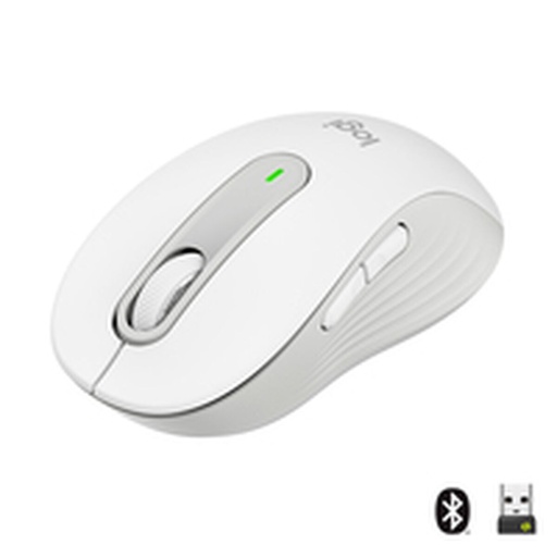 Ratón Inalámbrico Logitech M650 Blanco 2000 dpi