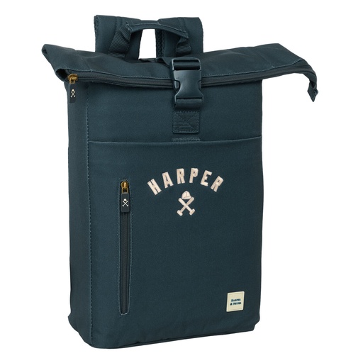 Laptop Backpack Harper & Neyer Navy Blue 28 x 42 x 13 cm
