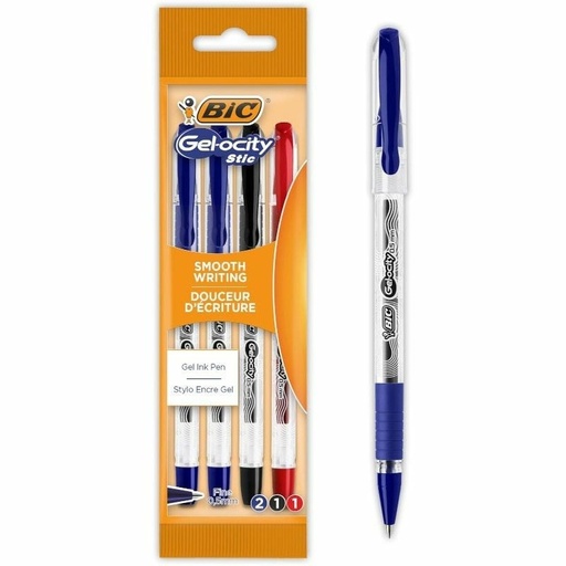 Set of Biros Bic Gelocity Stic 992599
