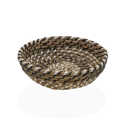 Basket Versa Textile Water hyacinth 25 x 8 x 25 cm