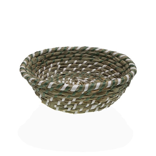 Basket Versa Textile Water hyacinth 25 x 8 x 25 cm
