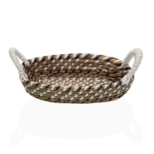 Multi-purpose basket Versa Textile Water hyacinth 26 X 6 X 17 CM