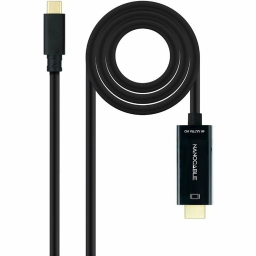 Cable USB-C a HDMI NANOCABLE 10.15.5105 5 m Negro