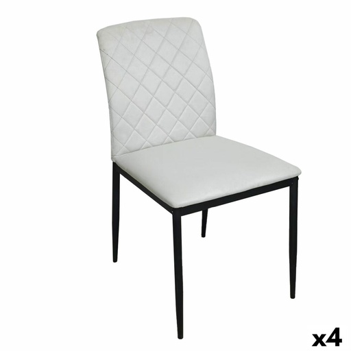 Chair Versa ZEGERS  Beige 58 x 83 x 44 cm (4 Units)