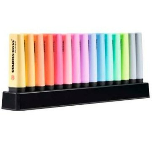 Fluorescent Marker Set Stabilo 1868252 Multicolour Plastic