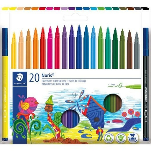 Set of Felt Tip Pens Staedtler 326 C20