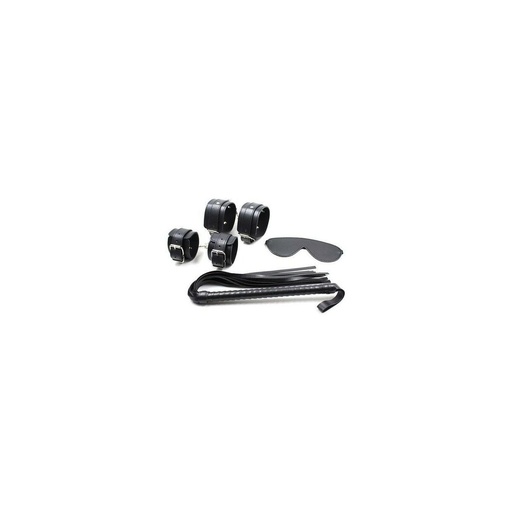Pleasure Kit Fetish Arts Black 4 Pieces