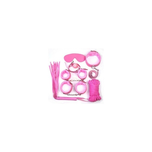 Pleasure Kit Fetish Arts Pink 6 Pieces