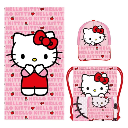 Toalla de baño Hello Kitty Rosa