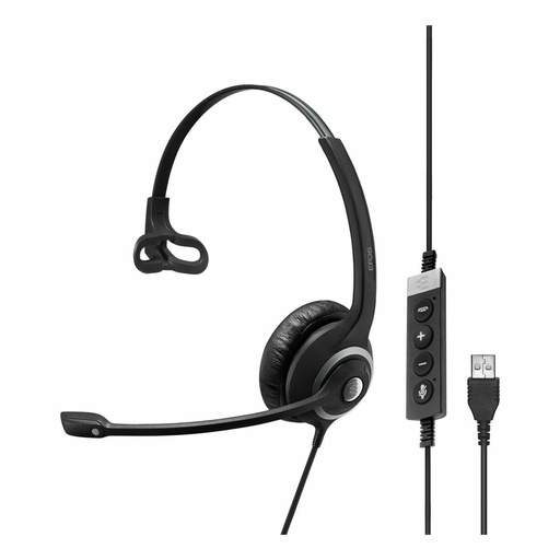 Auriculares con Micrófono Epos 1000578 Negro