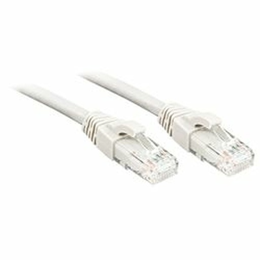 Cable de Red Rígido UTP Categoría 6 LINDY 48094 Blanco 3 m 1 unidad