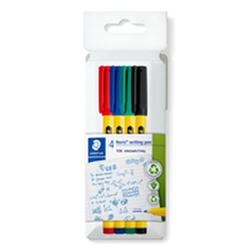 Felt-tip pens Staedtler Yellow 4 Pieces