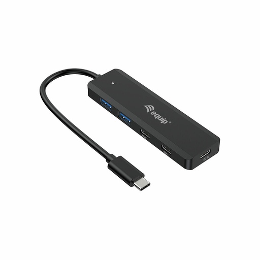 Hub USB Equip 12896407101 Negro