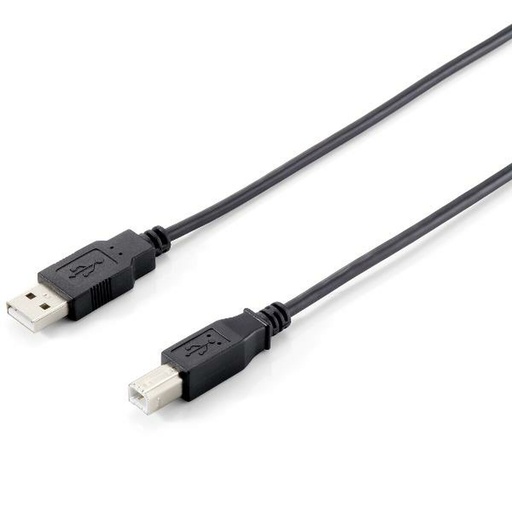 USB 2.0 A to USB B Cable Equip 128862 Black 5 m