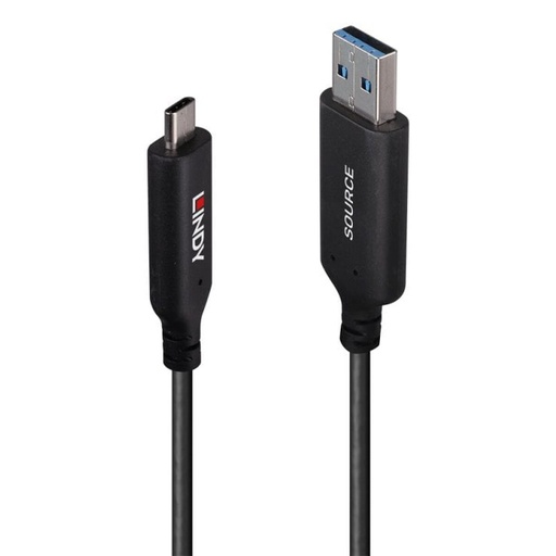 USB Cable LINDY 43395 Black