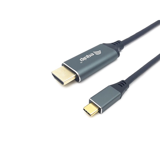 USB-C to HDMI Cable Equip 13341507101 Black 1 m