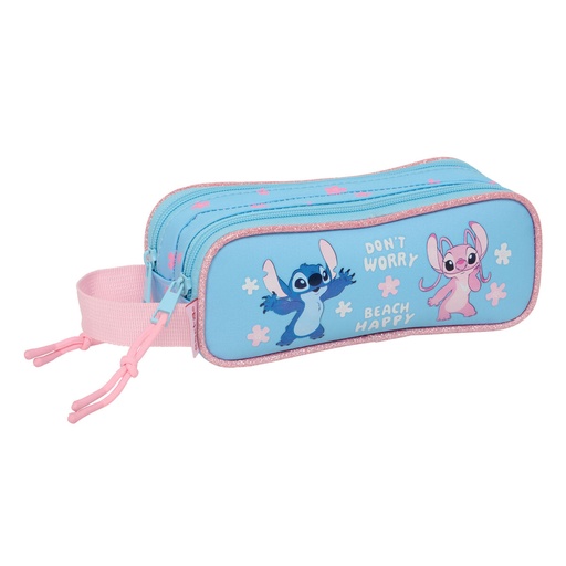 Portatodo Lilo & Stitch Happy Azul cielo 21 x 8 x 6 cm