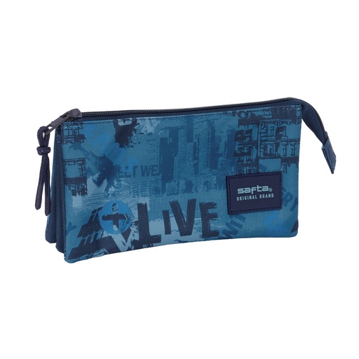 Holdall Safta New edition Navy Blue 22 x 12 x 3 cm