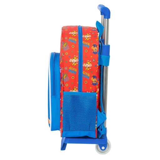 School Bag The Paw Patrol Cool Blue Red 26 x 11 x 67 cm 26 x 34 x 11 cm