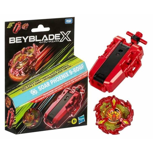 Peonza Hasbro BeybladeX Rojo