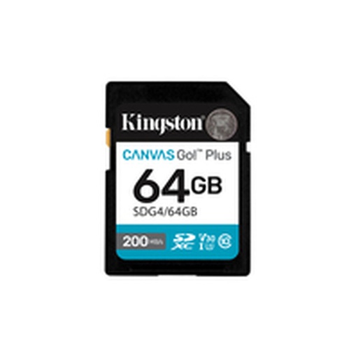 Tarjeta de Memoria Micro SD con Adaptador Kingston 64 GB