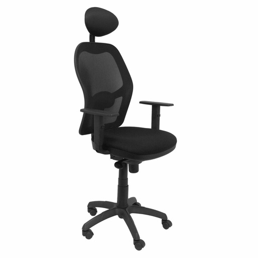 Silla de Oficina con Cabecero Jorquera Piqueras y Crespo ALI840C Negro