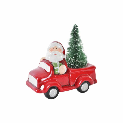 Figura Decorativa DKD Home Decor Terracota Navidad Papá Noel (11 x 7 x 11 cm)