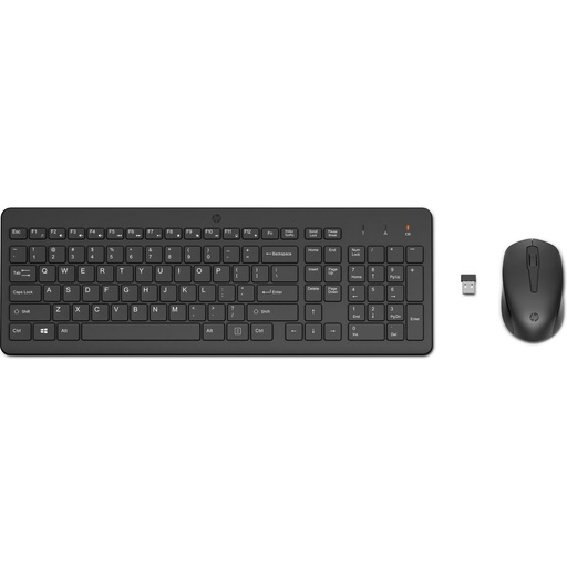 Teclado y Ratón HP 2V9E6AA Negro Inglés Qwerty US