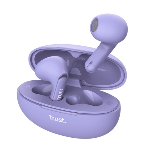 Auriculares in Ear Bluetooth Trust YAVI Morado
